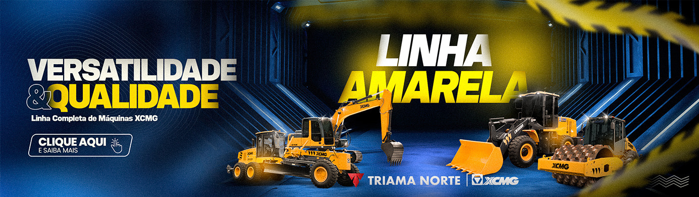 Máquinas XCMG - Linha Amarela